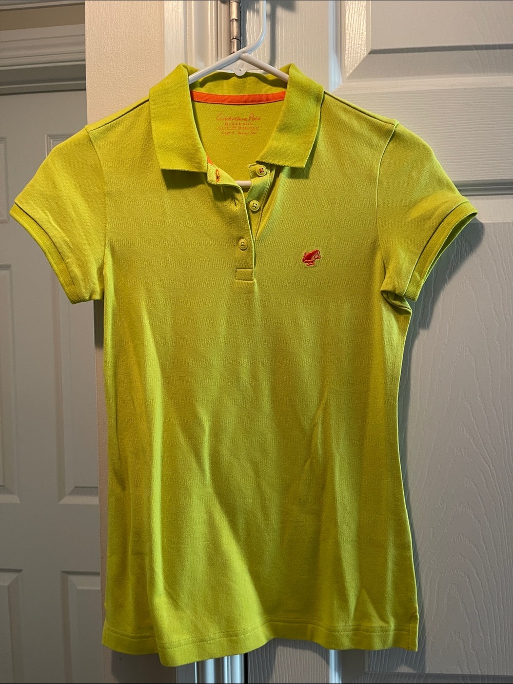 Bright Yellow Women's Polo Top - Natural Slim